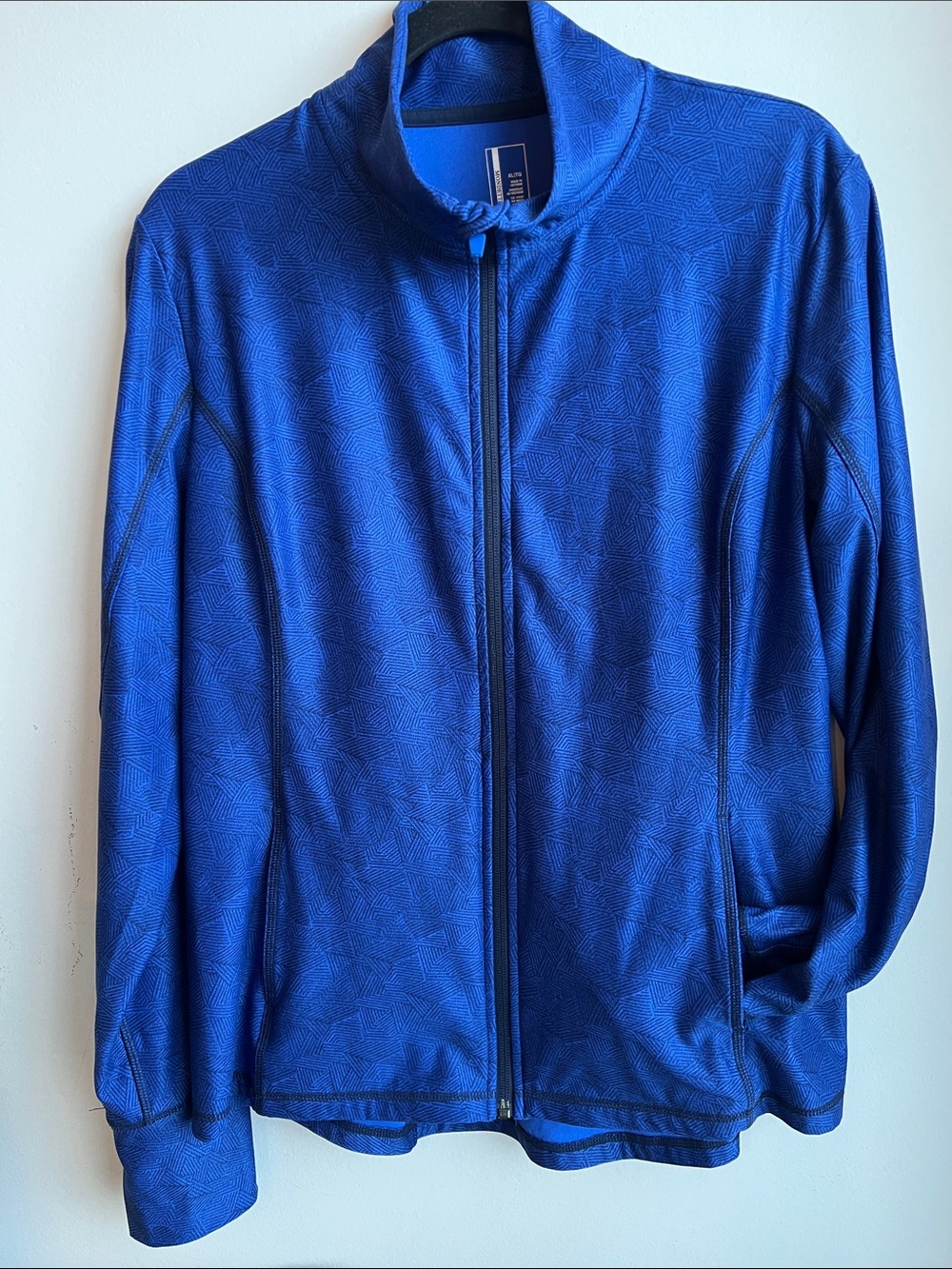 Royal blue zip-up XL Mondetta jacket